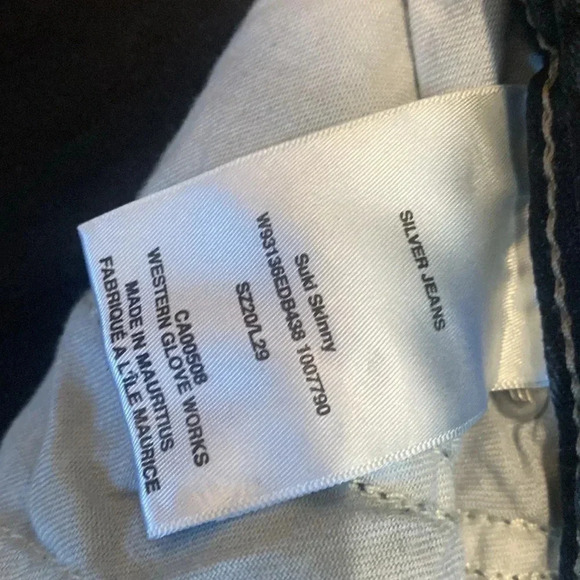 Silver suki skinny Jeans - Picture 4 of 7